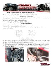 Installation Instructions